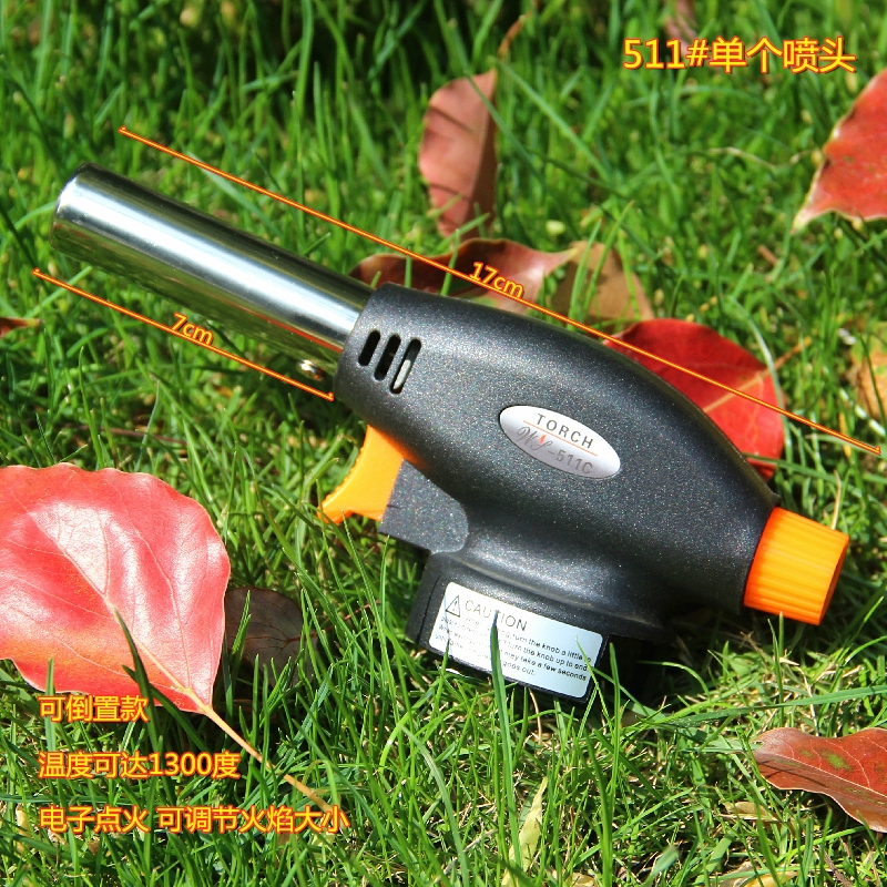 [USD 9.76] Portable Cockpit Spray Gun Torch Torch Torch High Temperature Spray Gun Sushi Picnic