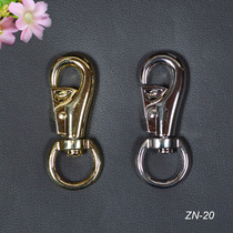 Horse metal accessories round bottom spring lock hook faucet horse rope hook equestrian supplies