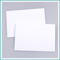 10 standard price white cards Blank postcards DIY hand drawn doodle homemade greeting cards 300g cards