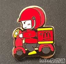 McDonald's Fine Pins McDonald's McLaren Complimentary Motorcycle Crest McDonald's Employee Commemorative Badge