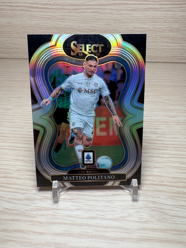 Star Card Panini Select 26 Serie a Silver Refractor Napoli Politano Star Card Panini Select 26 Serie a Silver Refractor Napoli Politano