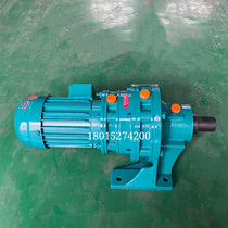 Micro-pendulum planetary cycloid pin wheel reducer gear Small vertical horizontal two-stage reduction transmission Copper motor WB