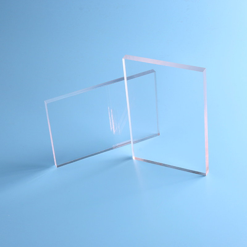 High transparency acrylic plate processing custom translucent plastic frosted diy handmade material advertising square plate thick plate