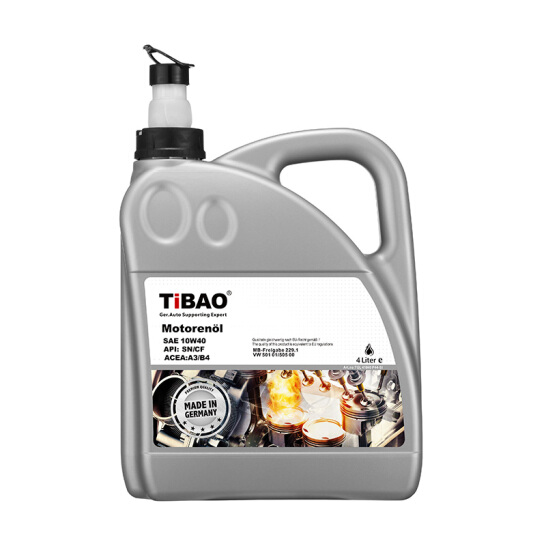 TiBAO 10W-40 Semi-synthetic SN Grade Lubricating Oil Engine Oil 4L Pack