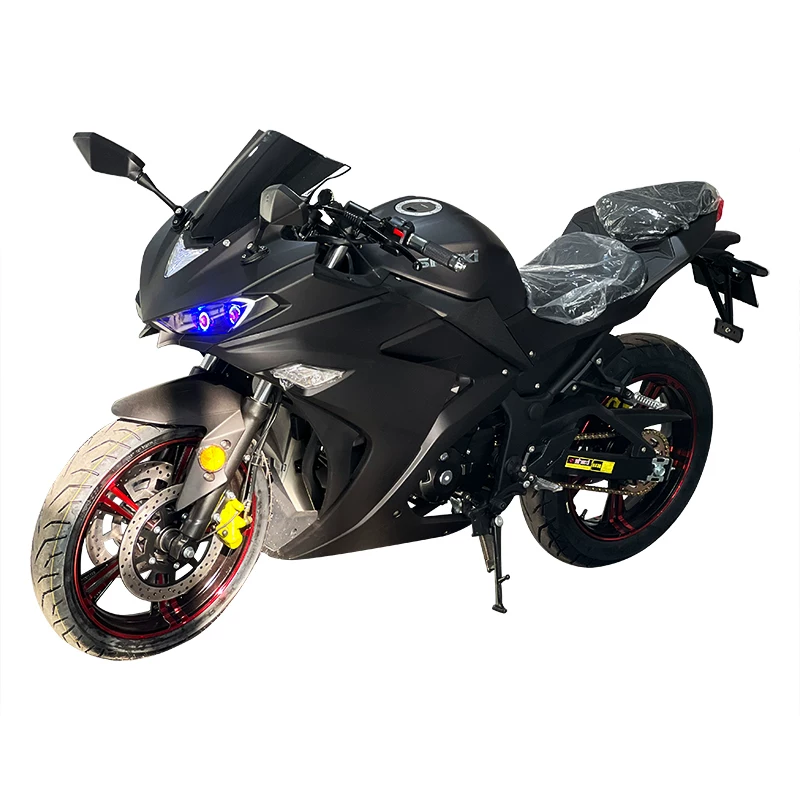 Ninja 150cc Национальная четырехдверная Электрическая распылительная мотоцикл спортивный автомобиль тяжелый локомотив дорожная гонка топливо транспортное средство можно получить лицензию