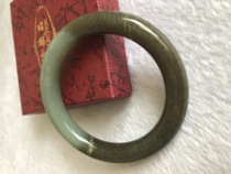 Liangxi jewelry Xinjiang Hetian jade seed material and end orchid sugar suet topaz blue and white tire beauty safety bracelet