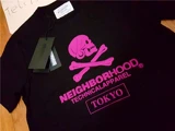 Весна и лето Neighborhood Tokyo Limited, мужская футболка из чистого хлопка с круглым вырезом и короткими рукавами, внутренний слой