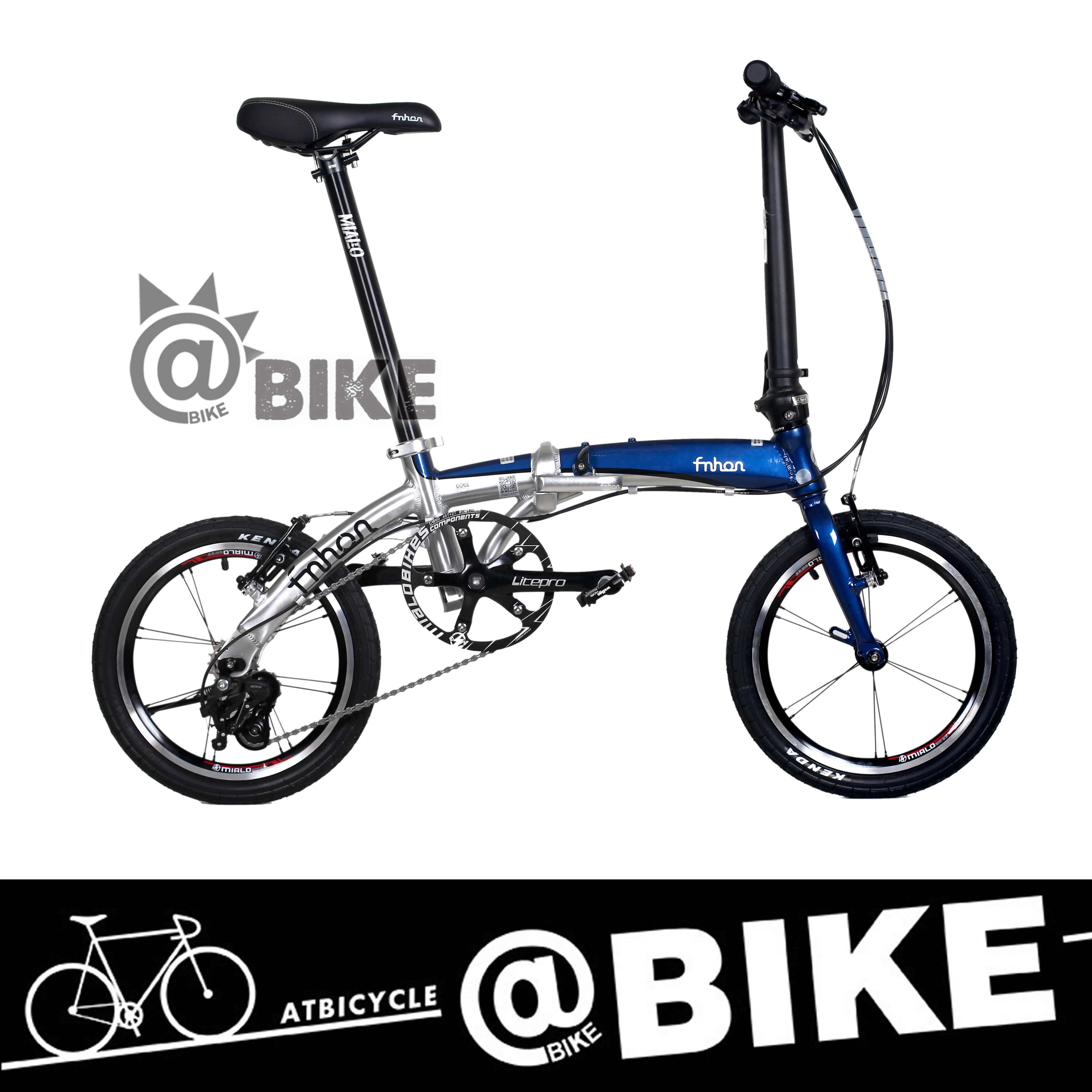 "@Bike Fnhon Charm FGA1402 External 3 speed 412 ultra -light 14 -inch folding bicycle 3 speed"