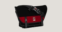@BIKE FIXED GEAR CHROME Citizen Buckle Bag black red