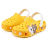 Детские летние кроксы, повседневные пляжные тапочки в стиле Crocs, босоножки