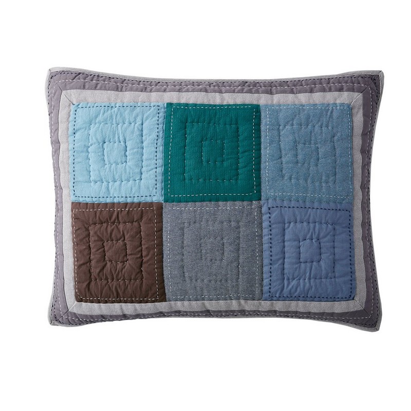Stanton * chắp vá kẻ sọc handmade chắp vá chăn giường bìa bìa là Bắc Âu American Home Bộ đồ giường - Trải giường thảm trải giường