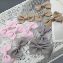 Export ribbed texture ribbon ribbon bow mini baby clothes Lolita DIY handmade dress BJD accessories