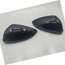 Suitable for Volkswagen Golf 7 Lingdu Jialu Touran L water transfer carbon fiber rear view mirror shell