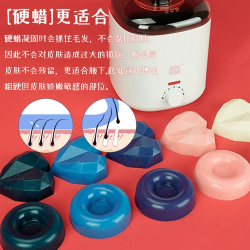 Отрывной универсальный воск для депиляции для всего тела для лица, 450г