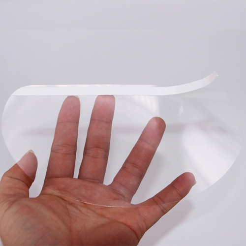 Челка, одноразовая прозрачная маска для парикмахерских, защита глаз