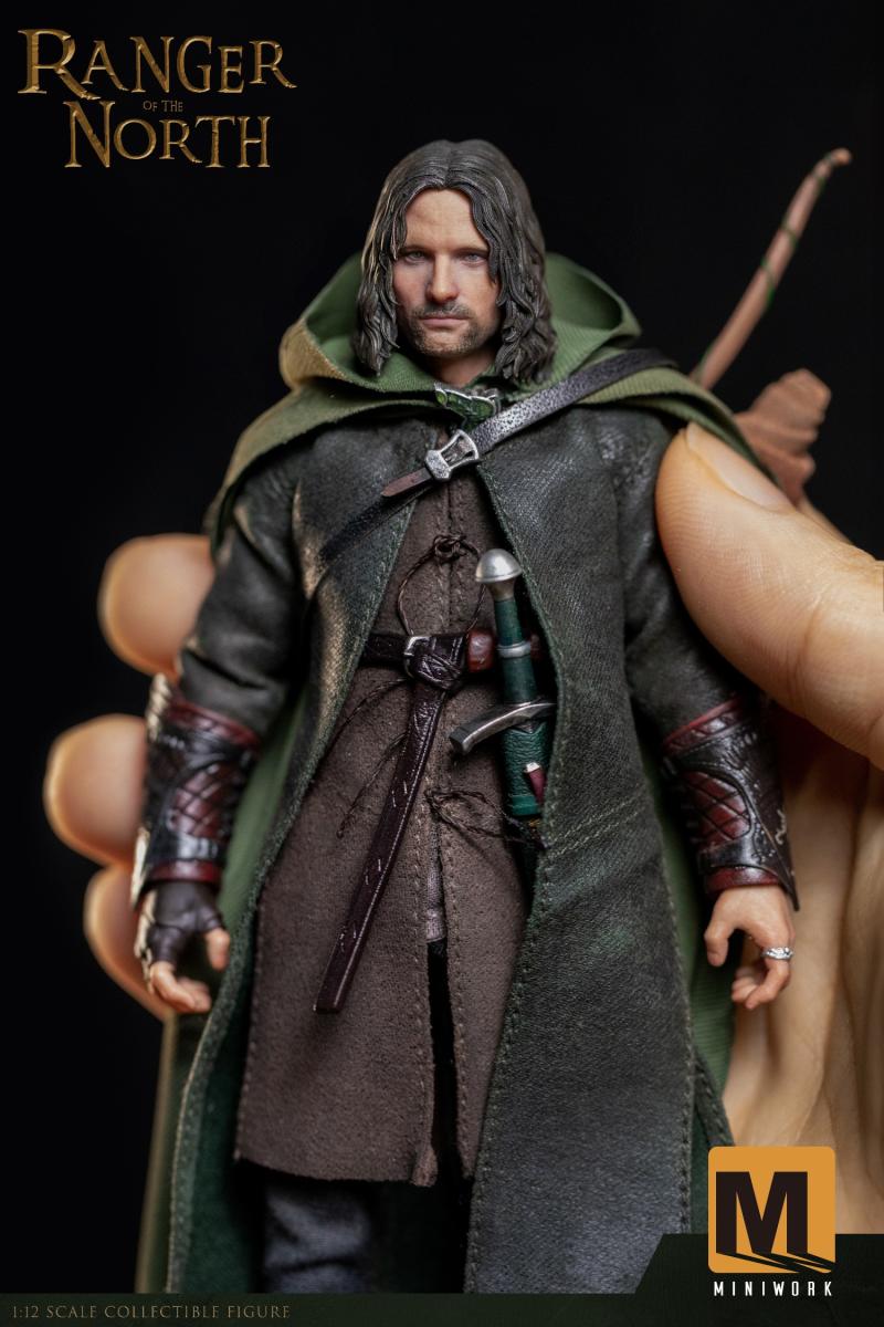 MiniWork MW-001 1/12 The Lord of the Rings Aragorn Action Figure