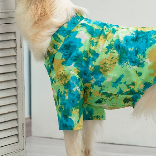 Летняя тонкая дышащая хлопковая рубашка