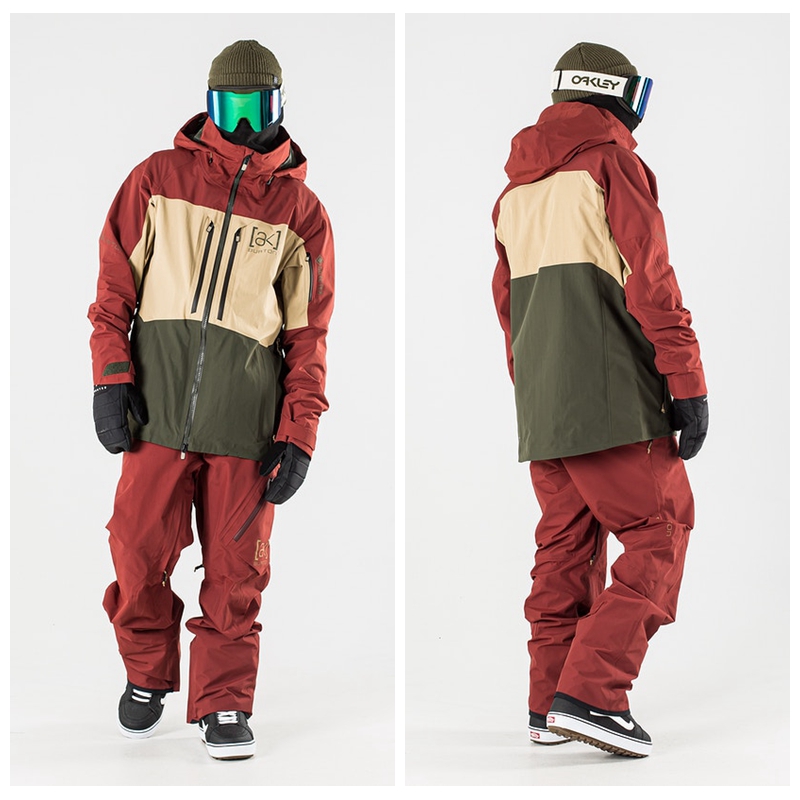 Burton AK ski suit Chen Weiting with the same paragraph 2L swash cyclic adult male and female with waterproof and warm