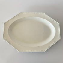 SOLD OUT Vintage Middle-aged French PH Choisy Octagonal plate Large plate