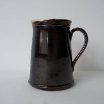 SOLD OUT Vintage Middle-aged French Cul Noir Pot