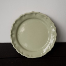 SOLD OUT Vintage Middle-aged French Cul Noir Matcha Green Disc