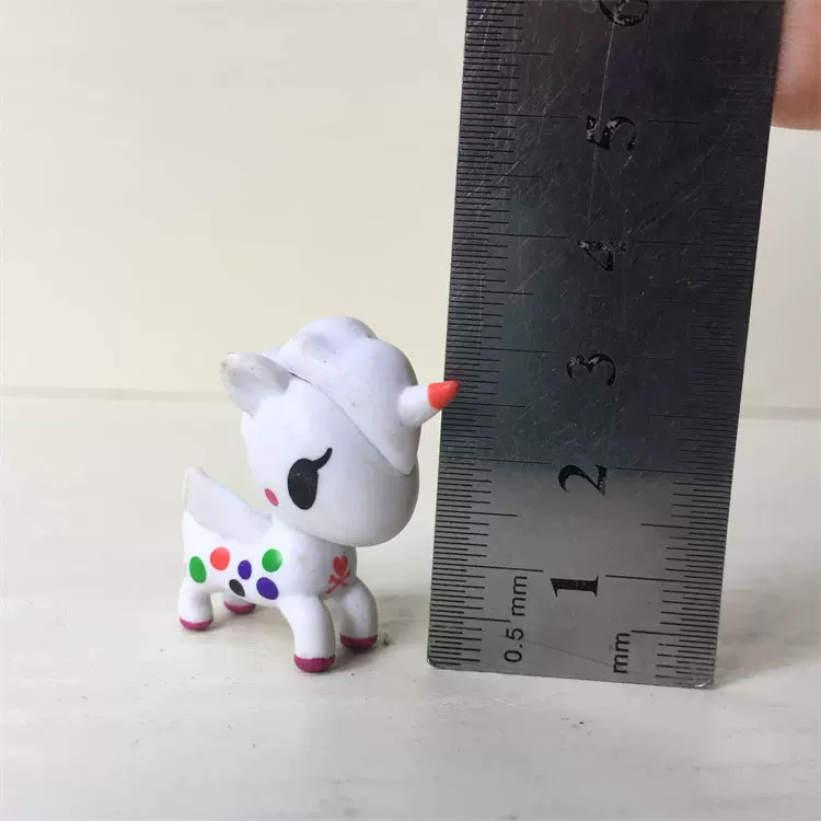 Мини-фигурки-подвески, единороги и русалки, ассортимент цветов, 10,9×8×7,5 см