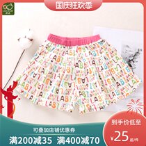 (2 fold clearance) Rabbi childrens clothing summer baby childrens short skirt girls wear foreign pants skirt shorts