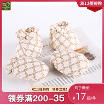 Rabbi baby autumn and winter cotton gloves foot cover newborn Hand Foot cover infant anti-scratch gloves hand guard