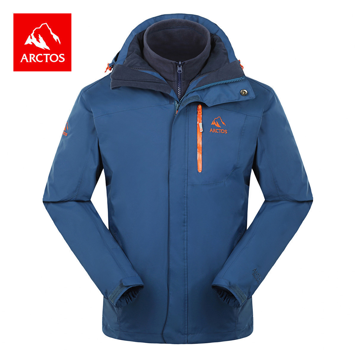 Overvalued special price ARCTOS pole outdoor submachine clothes men and women three-in-one two sets clear cabin jacket