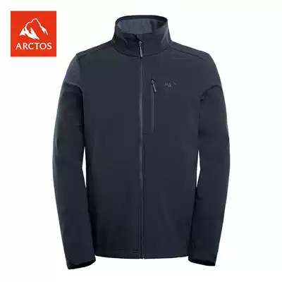 ARCTOS polar outdoor men's and women's soft shell jacket autumn and winter anti-splashing water warm and velvet jacket