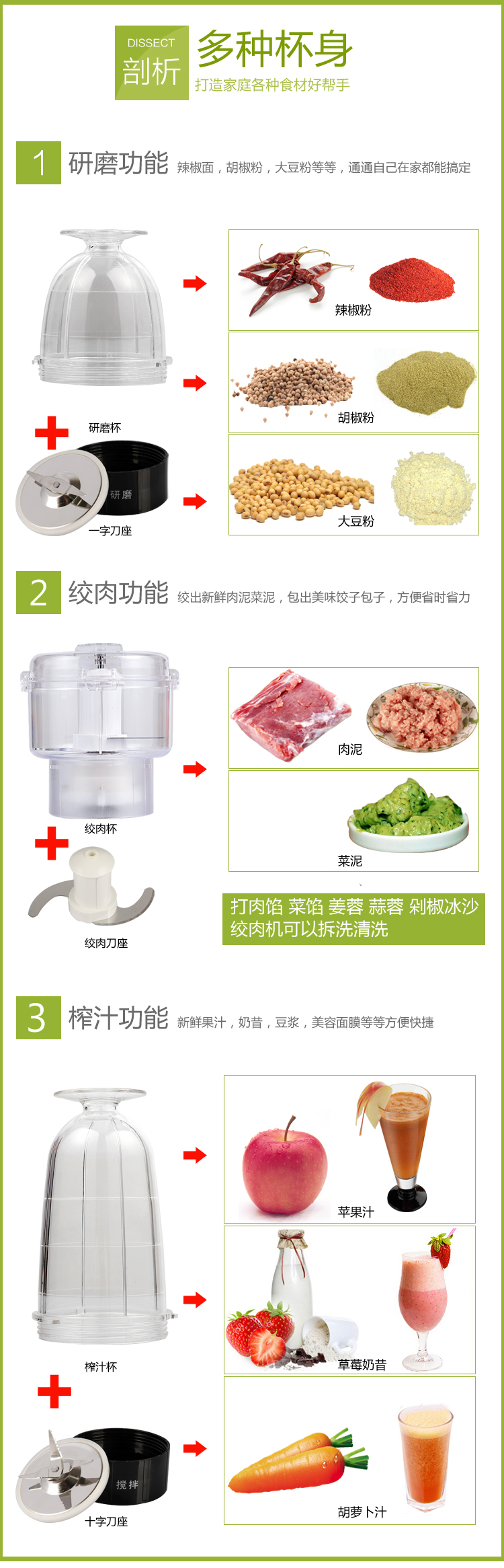 cối xay sinh tố Đặc biệt hàng ngày Máy ép trái cây đa năng Đài Loan Fuling FL108 thực phẩm bổ sung cho trẻ em máy ép hoa quả bằng tay
