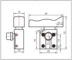 Máy cắt kích hoạt lớn với công tắc nguồn tự khóa 4022 công cụ nguồn nút lớn chuyển đổi phụ kiện phổ quát