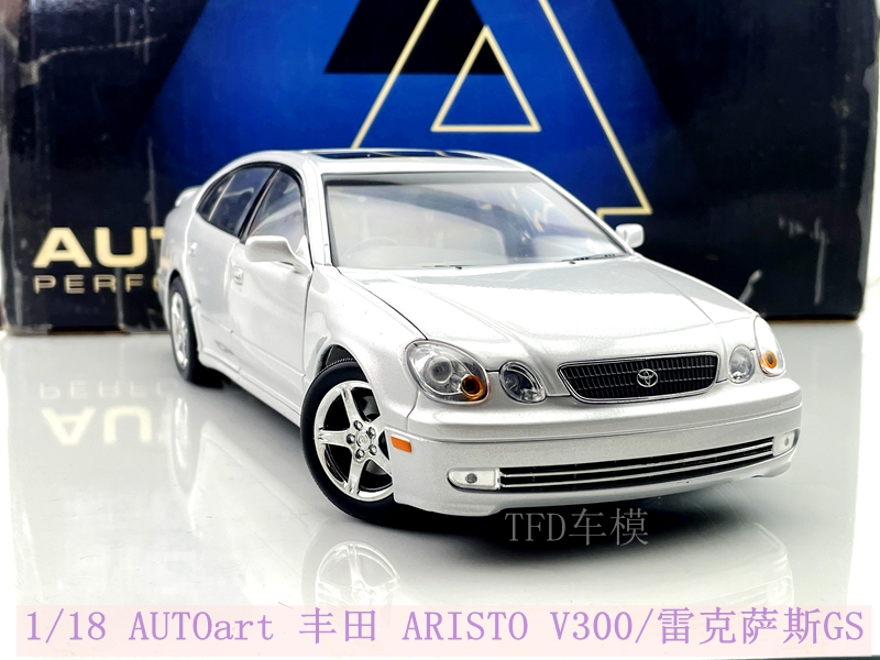 TOYOTA ARISTO V300 JZS16型 1/18 AUTO art RARE* Autoart 1/18 TOYOTA ARISTO V300 SILVER | eBay