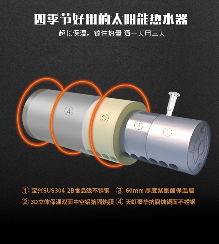 cây nước nóng lạnh alaska GLONASS đầy đủ thép không gian năng lượng mặt trời van thở siêu dẫn ống vàng tím mới máy nước nóng năng lượng mặt trời bình nước nóng ariston 20l