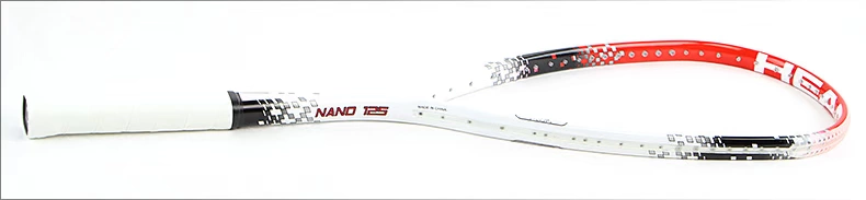 Giải trí đào tạo squash racket đỏ vàng xanh vài shot Nano120 carbon đầy đủ siêu nhẹ 140 grams