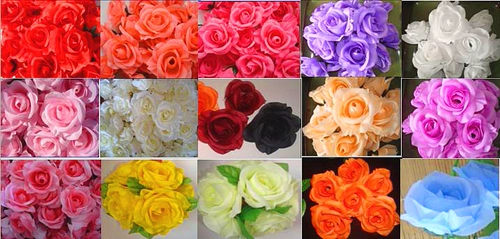 Моделирование цветы, шелковые цветы, тканевые цветы, фальшивые цветы, свадебные арки розы, праздничные реквизиты цветы