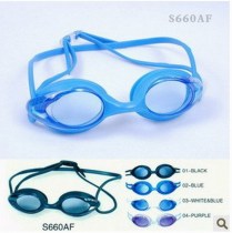 Brand counter Sportz Sebo anti-fog anti-ultraviolet comfortable one swimming goggles S660AF purple blue