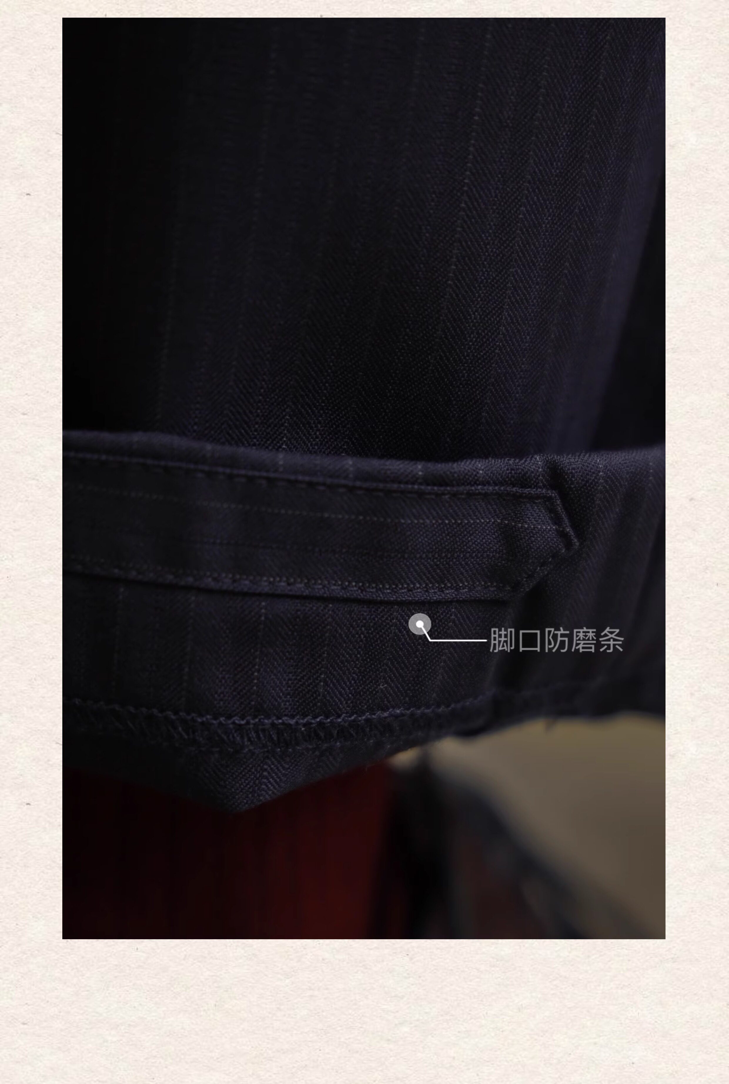 UGENTLE Мужской марка высокая Конечно ремесла midnight blue полоса Науллер спартак Демон пряжка высокая талия мужской брюки 