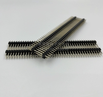 Double row pin 2 * 40 Double plastic 2 54 spacing needle 17 17 19 19 25 25 30 40mm 40mm 40mm platoon double plastic contact