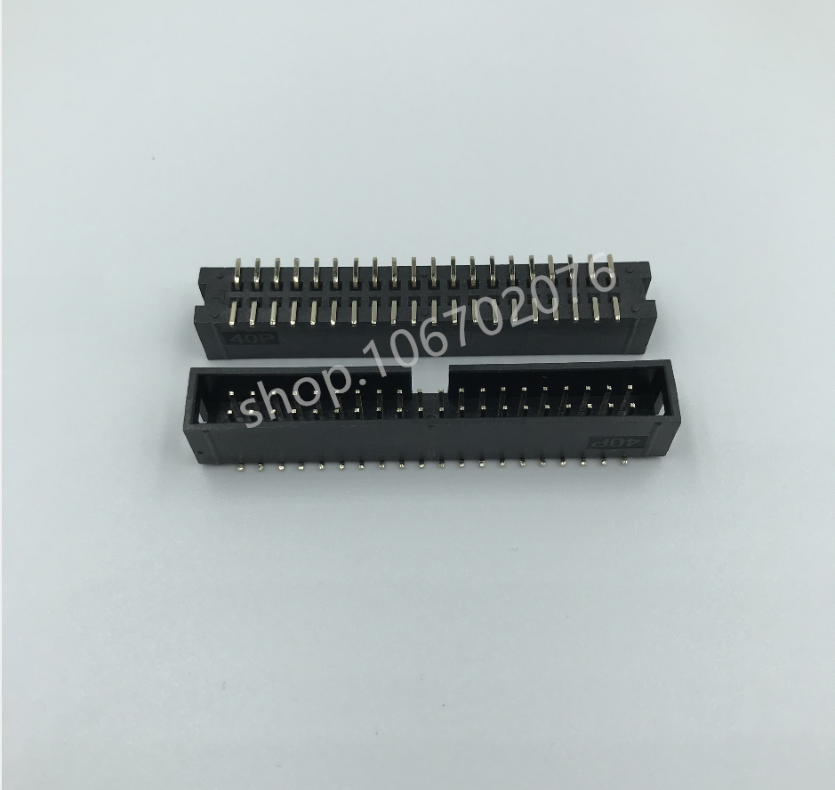 Simple horn socket 2 54mm pitch DC3-40P 2*20P patch SMT Jane cow environmental protection gold plating