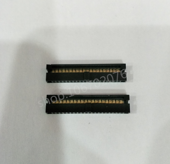 IDC crimping head 1 27MM pitch FC-40P 2 * 20P 40 core horn connector JTAG plug