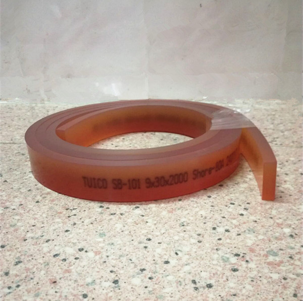 Taiwan Superior Force Scraping 30 * 9 * 2000 adhesive scraping flat web version printing scraping adhesive solvent abrasion resistant scraper squeegee