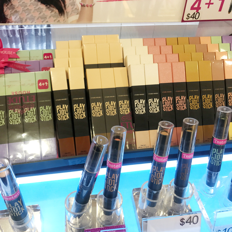 Hàn Quốc chính hãng ETUDE NHÀ Etude House chơi 101 dính bóng cao gấp đôi đầu sửa chữa năng lực thanh phấn bắt sáng 3ce