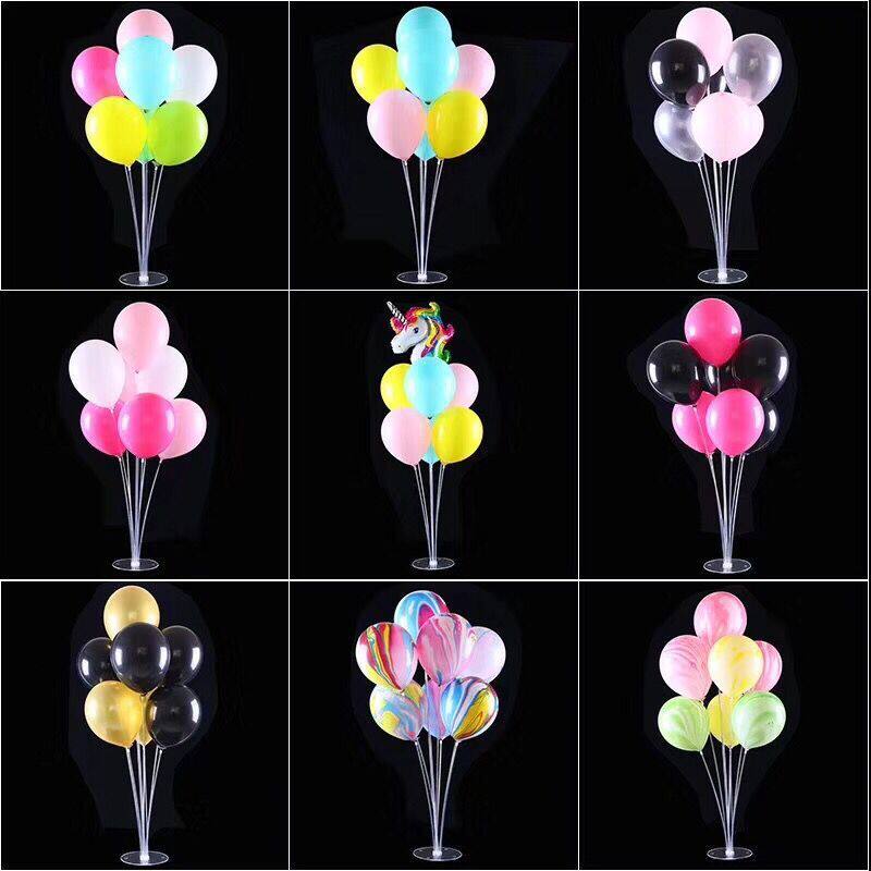 Balloon decoration bracket transparent table floating ornaments children's birthday party supplies wedding wedding celebration atmosphere layout