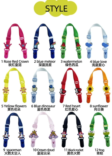 Детский носовой платок, слюнявчик для младенца, мультяшный шнурок-держатель, салфетки