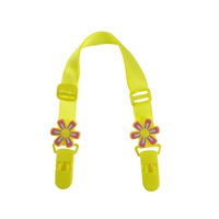 Желтый, в цветочек