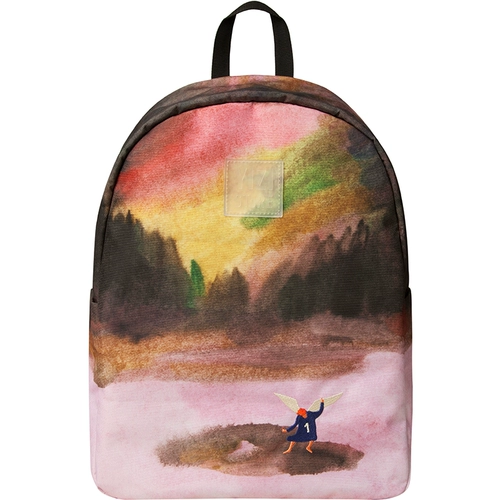 YIZISTORE Оригинальный модный школьный рюкзак подходит для мужчин и женщин, ручная роспись