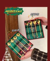 Christmas gift box spoon set