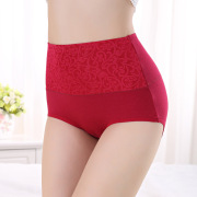 quần lót trung niên già womens bông quần lót eo cao bông lớn kích thước béo quần mm mẹ tam giác gửi sau sinh đồ lót bụng.