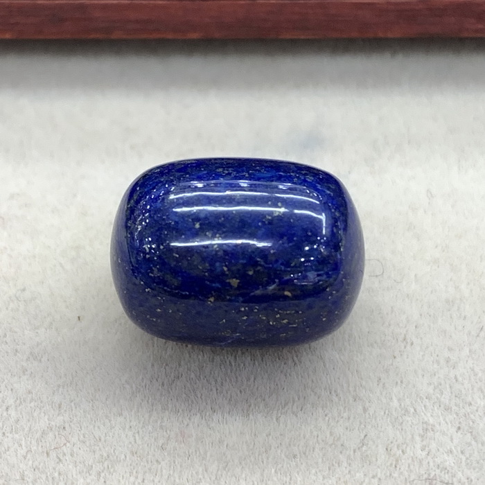 Craftsman jewelry 3638 Afghanistan natural lapis lazuli emperor blue drum beads barrel beads DIY jewelry accessories 3.35 grams
